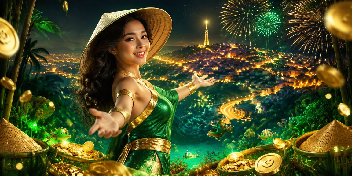 Du khách tại Đà Lạt đội nón lá ngồi xem thông tin khuyến mãi casino trên điện thoại