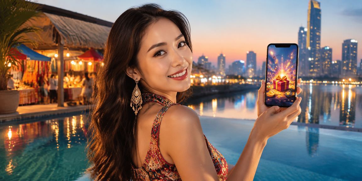 Người dùng tại Sapa đăng ký tài khoản và nhận thưởng trong lễ hội địa phương